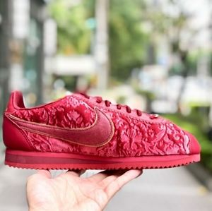 Nike | Shoes | Nike Cortez Velvet Red 